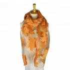 New voile long lace transparent scarf summer scarf