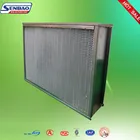Stainless steel frame aluminum separator hyundai air filter hepa