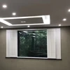 L Z frame wooden or pvc blinds plantation shutters with mirror