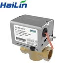 High quality motorized 2 way brass valve