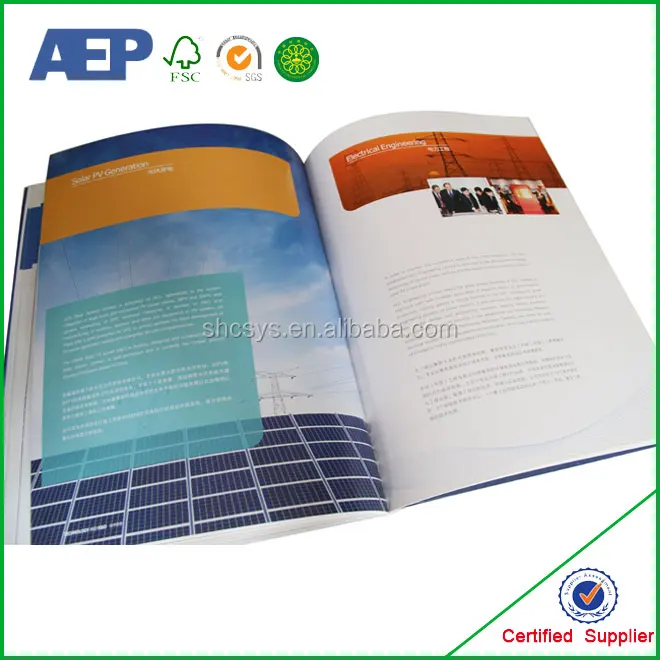 New design cheap price High quality catalog printing