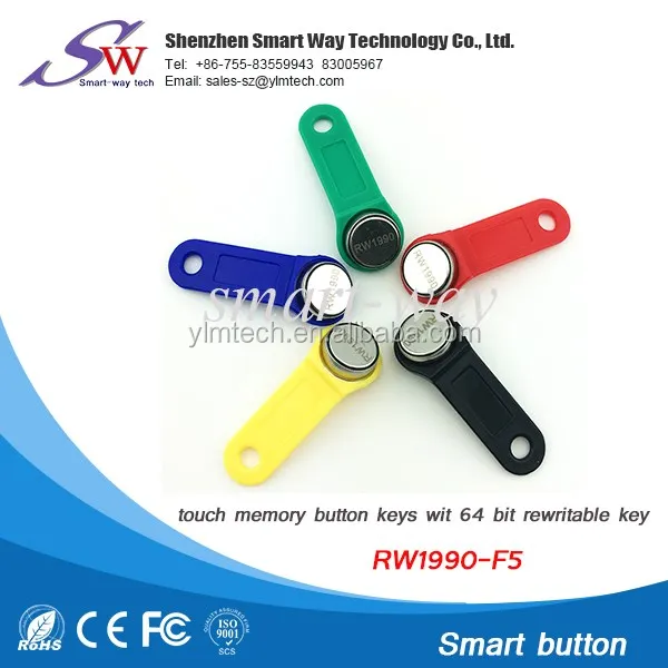 Security Protection Door Smart Key Ibutton