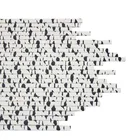 Black and White Vintage Birch Print Party Drinking Paper Straws Wholesale