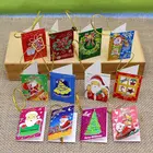 New products handmade mini christmas greeting card on display sheet