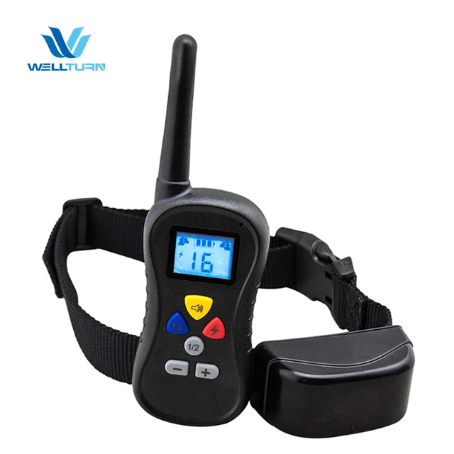300m Remote Dog Bark Control, No Barking Electric Shock Dog Training Collar