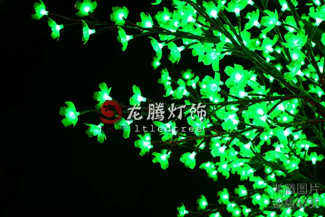 3.8m artificial outdoor led Christmas tree light