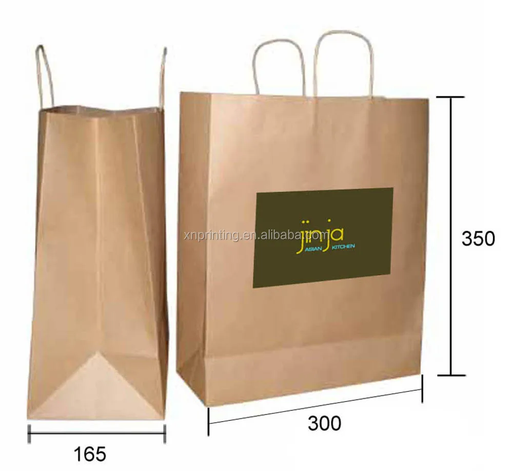 bag kraft paper stand up kraft paper bag