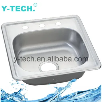 Undermount South American Standard Stainless Steel Sink With Backsplash Yk 4848 View South American Sink Spring Well Product Details From Taizhou