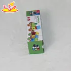 2018 卸売ベビー木製列車ブロックおかしい子供木製列車ブロック新ファッション子供木製列車ブロック W04A261