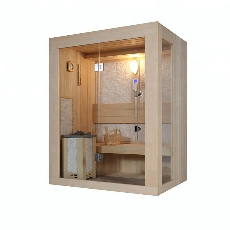 Bs 81252b Deluxe Cabin Red Cedar Wood Mini Bath Indoor Sauna Room