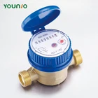 Younio Wholesale Plastic Water Cooler Single Jet Dry Type Water Meter