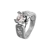 New Design Gold 925 Sterling Silver CZ Diamond Men's Ring