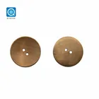 SK Hign Quality custom logo button Wood Button 2-holes Factory Wholesale buttons for Coat