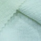 Shrink-resistant soft white plain bedding 100% cotton crepe fabric