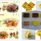 Compound condiment seasoning cube chicken/shrimp/crevette/beef/mutton/curry/tomato flavour