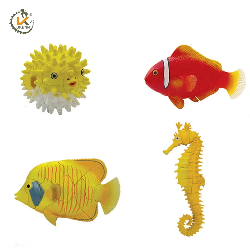 3d fish puzzle