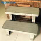 Hot Tub PP Material Two Steps Outdoor Stairs