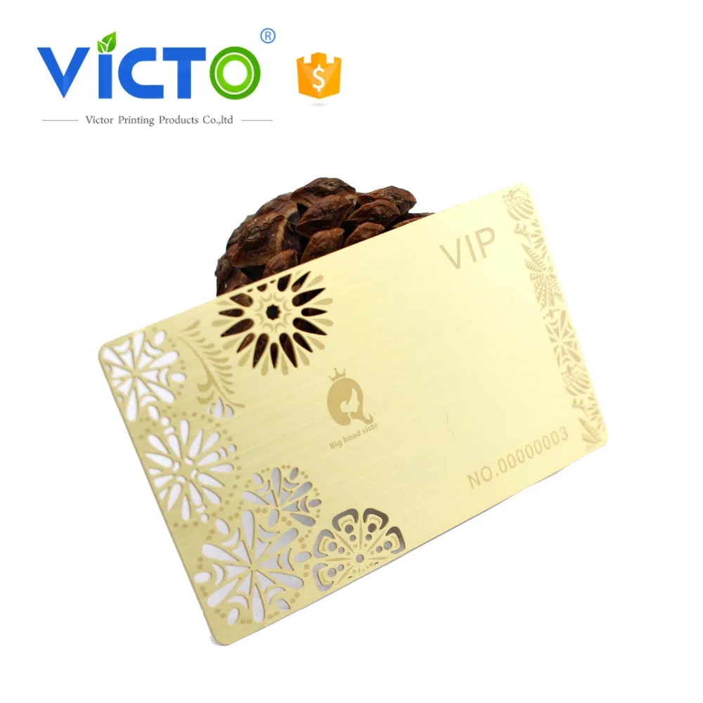 hot new products business card gold foil