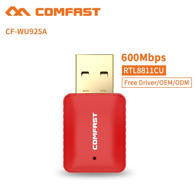 COMFAST дешевые цены rj11 для rj45 адаптер CE, FCC world travel adapter USB 2,0 pci Wi-Fi карты RTL8811CU чипсет