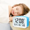 LED Display Digital Alarm Clock Calendar Temperature Date Time Kids Desk Alarm Clock