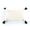 sofa backrest pillow waist pillowcase household bedding decoration pillowslip cushion cover Waist pillow lumbar pillow
