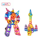 MNTL safe preschool intelligence magnet block educational diy building toys for children 208pcs CPSC, CE, EN71, ASTM