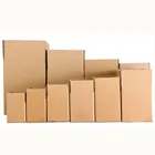 OEM deigns LOW MOQ paper carton box wax corrugated packaging box