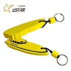 Promotional Customized Shape Floater Oval EVA Keychain, Floating Foam Keychain, Custom Foam Keychain