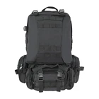2019 wholesale military army custom shoulder molle large hiking black tactical backpack