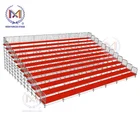 Outdoor Aluminum Foldable Bleacher Riser Stage Choral Platform Spectator Stand for Event Performance