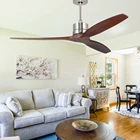 Chinese modern national electrical appliances wood ceiling fan with 3 speed ceiling fan