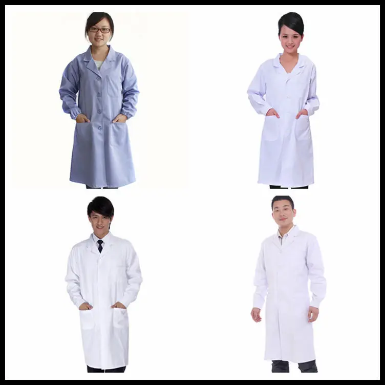 Product Promotion Guangzhou wholesale clothing linen doctor lab coat for women