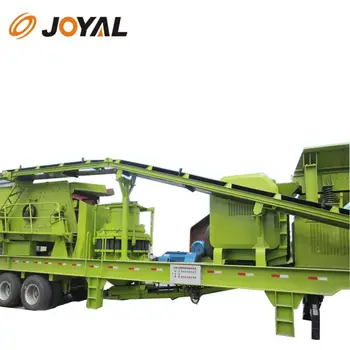 Joyal new Mobile Crusher Plant cone crusher portable crusher price