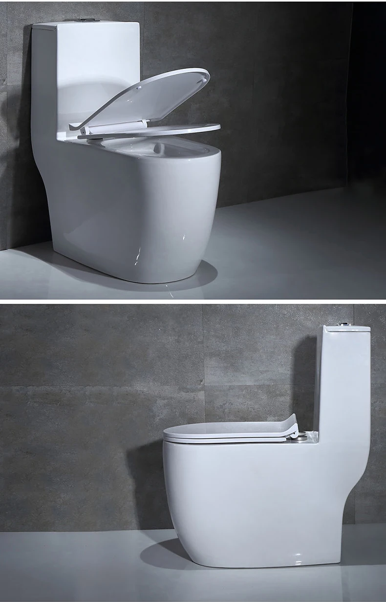 Ceramic Vortex Double Siphonic Flush Sanitary Ware Bathroom One Piece