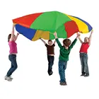 Rainbow parachute toy for kindergarten kids