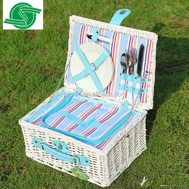 new design willow picnic basket,hot selling outdoor wicker