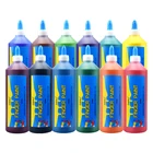 500ml non-toxic and washable finger paint watercolor paint for children and biginner