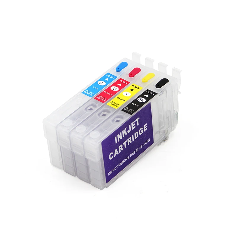 Supercolor 4 Colors 702xl T3561 T3564 Empty Refillable Ink Cartridge