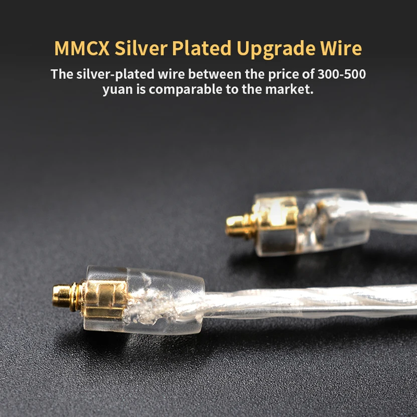New 8 Core Silver-plated Upgrade MMCX Cable - ANKUX.COM