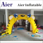Inflatable tiger cartoon arch Animal type active arch