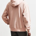 custom embroidered unisex pink pullover sportswear fitness hoodies