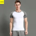 Wholesale men's clothing gym custom men's t shirt