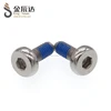 M2.5 small electronic decorative screws with steel nickel plated
