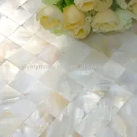 2017 White Fresh Water Shell Mosaic