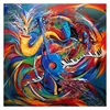 High quality canvas abstract piano and violin design diamond painting kit stone art canvas painting