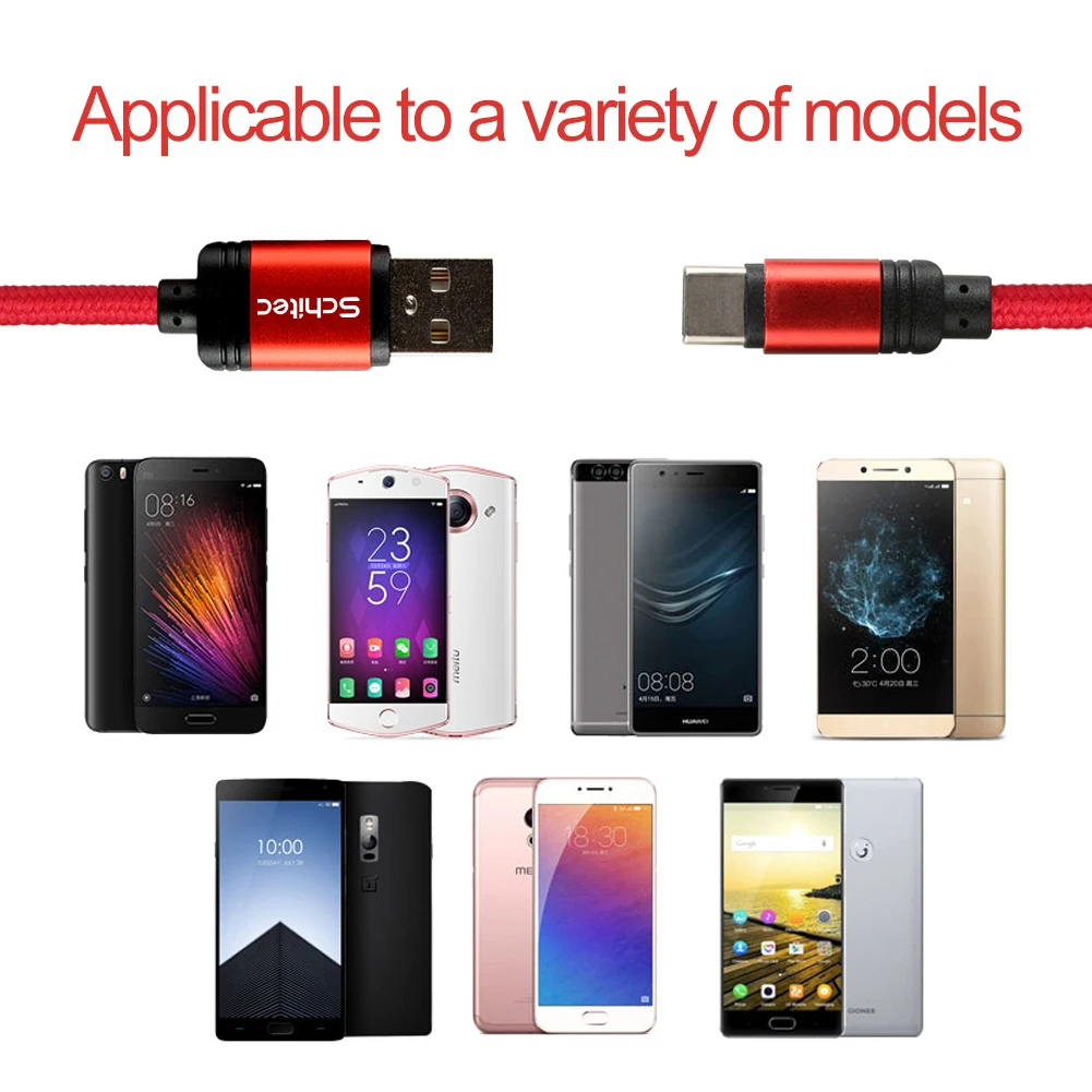 Wholesales Factory nylon braided usb cable charging type c USB cable - ANKUX.COM