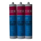 Neutral silicone weather resistant adhesive for door and window engineering