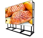 46/55/65 inch 2*3 Hot custom ultra thin wall mounted LCD splicing video wall screen