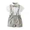 R&H Cotton Spring Autumn White Fashion Design Cheap Shipping Baby Clothes Baby Garments