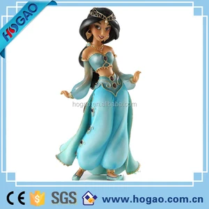 princess jasmine aladdin ceramic porcelain figure statue